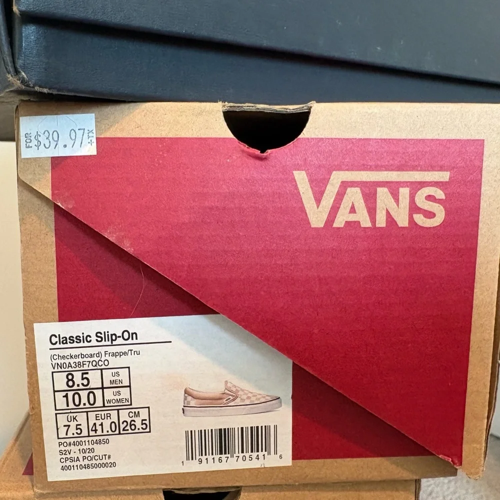 Vans classic slip